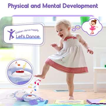 Musical Baby Teething Toys with Soft Light,Teething Toys for Babies 0 3 6 9 12 Months,BPA Free Washable Plush Infant Toys with Hook for Crib,Sensory Baby Toys,Perfect Baby Gifts-Cow