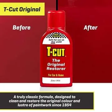 T-Cut Original Car Paintwork Restorer & Scratch Remover, 10.5 Fl Oz