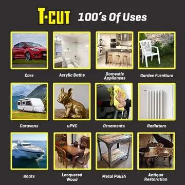 T-Cut Original Car Paintwork Restorer & Scratch Remover, 10.5 Fl Oz