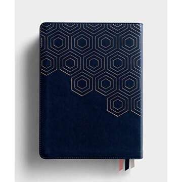 One Step Closer Bible NLT - Navy