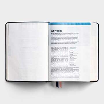 One Step Closer Bible NLT - Navy