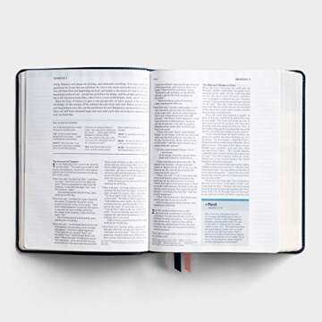 One Step Closer Bible NLT - Navy