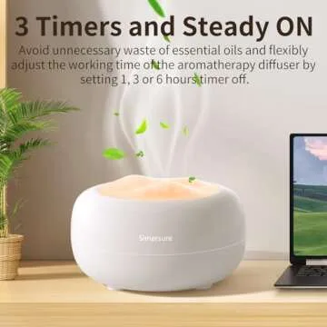 Quiet Essential Oil Diffuser for Home & Office