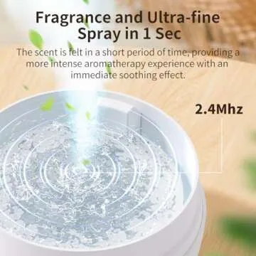 Quiet Essential Oil Diffuser for Home & Office