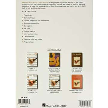 A Modern Approach to Classical Guitar: Book 2 - Enhance Skills