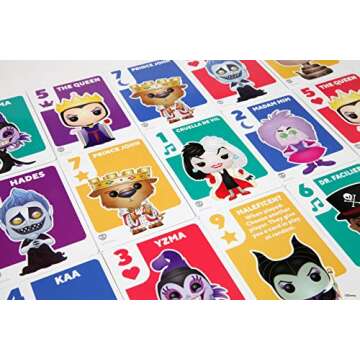 Funko Something Wild! Disney Villains with Maleficent Pocket Pop! Card Game for 2-4 Players Ages 6 and Up