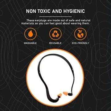 Soft Banded Silicone Ear Plugs for Peaceful Sleep & Protection