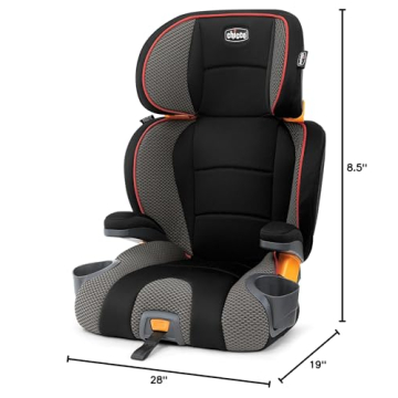 Chicco KidFit Booster Car Seat for Growing Kids