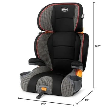 Chicco KidFit Booster Car Seat for Growing Kids