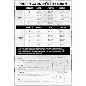 PRETTYGARDEN Women's Two Piece Lounge Set 2025 Summer Casual Oversized Shirts Biker Shorts Matching Airport Travel Outfit (Dark Green,X-Large)