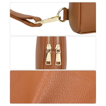 INICAT Travel Sling Bag for Women in Brown