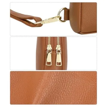 INICAT Travel Sling Bag for Women in Brown