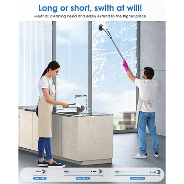 Electric Spin Scrubber Cordless with 9 Brush Heads