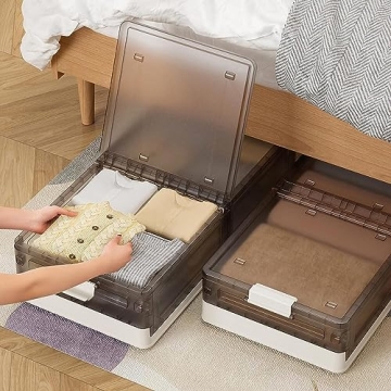 Versatile Under Bed Storage Containers with Wheels