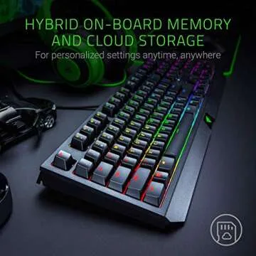 Razer BlackWidow Keyboard: Mechanical, Chroma RGB, Programmable