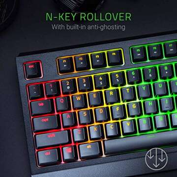 Razer BlackWidow Keyboard: Mechanical, Chroma RGB, Programmable