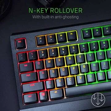 Razer BlackWidow Keyboard: Mechanical, Chroma RGB, Programmable