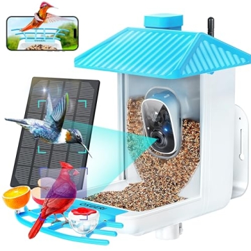 Oseori Smart Bird Feeder: 1080P HD Camera for Bird Lovers