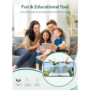 Oseori Smart Bird Feeder: 1080P HD Camera for Bird Lovers