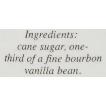 Organic Vanilla Bean Sugar for Baking and Cooking