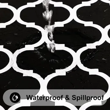 Durable Waterproof Table Cloth for Rectangle Tables