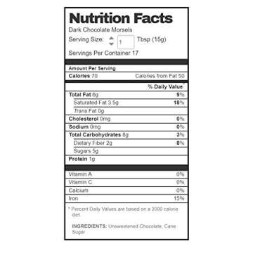 Enjoy Life - Baking Chocolate - Morsels - Dark Chocolate - 9 oz - case of 12