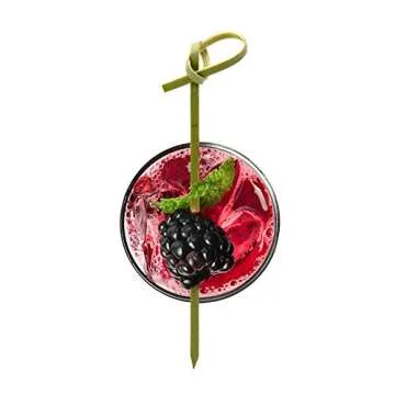 Homestia Bamboo Appetizer Toothpicks - 500ct Knotted Skewers