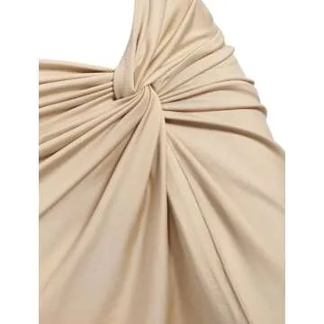 ZAFUL Women’s Stylish Crop Top and High-Slit Skirt Set