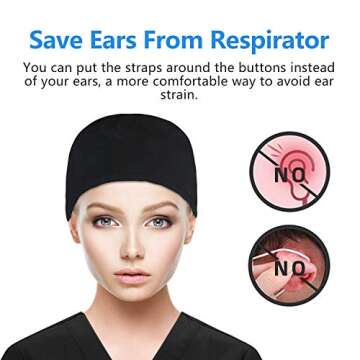 Adjustable QBA Working Cap for All Hair Types