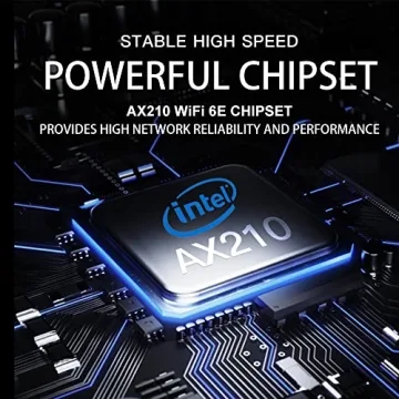 WiFi 6E AX210 Wireless Card with Bluetooth 5.3 Upgrade