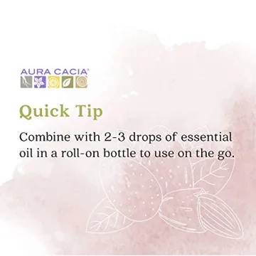 Organic Sweet Almond Oil GC/MS Tested by Aura Cacia