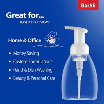 Bar5F Foaming Soap Dispenser for Dr. Bronner's Soap Pack of 2