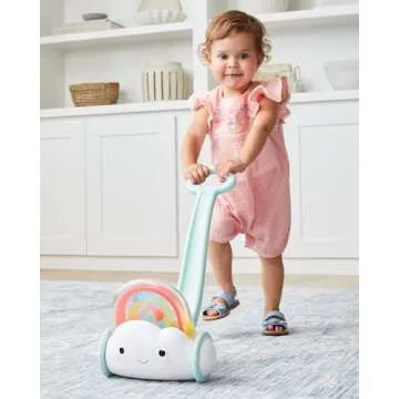 Skip Hop Baby Popper Push Toy, Silver Lining Cloud