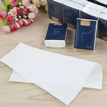 HOMMP 4-ply Pocket Packs for Soft, Travel-Friendly Tissues