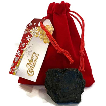 Ultimate Naughty List Lump of Coal Christmas Surprise! Beautiful Plush Red Velvet Jewelry Bag Filled...