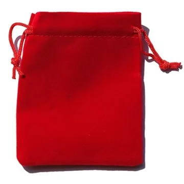 Gag Gift Velvet Bag with Real Authentic Coal Surprise