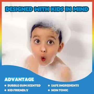 Hot Wheels 6 Piece Kids Bath Bombs, Bubblegum Fun