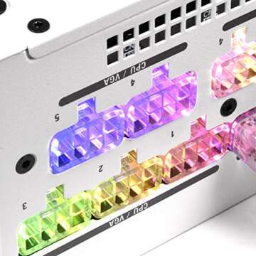 Super Flower Leadex III ARGB 80+ Gold, Addressable LEDs with 5V Motherboard Sync/Analog Controlled, ...