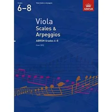 ABRSM Viola Scales & Arpeggios (Grades 6-8) - Essential Practice Guide