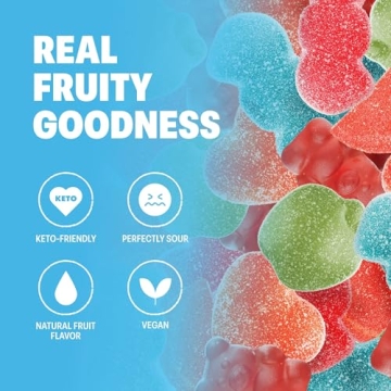 Guilt-Free Assorted Keto Gummies for Healthy Snacking