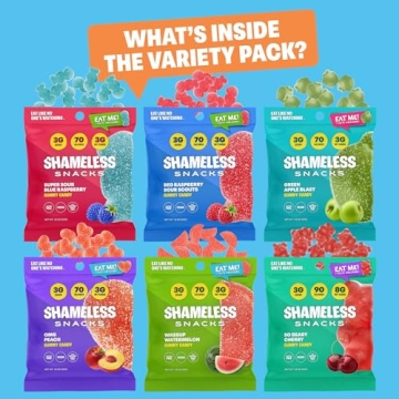 Guilt-Free Assorted Keto Gummies for Healthy Snacking