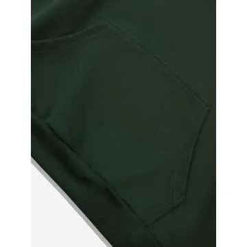 Aelfric Eden Oversized Hoodie for Men Vintage Streetwear Graphic Long Sleeve Pullover Hoodies Tops Green