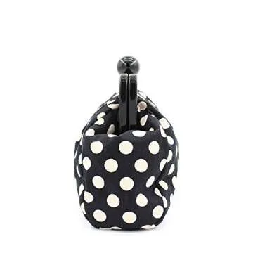 Menurra Polka Dot Evening Bag Clutch Purse for Women Wedding Party Handbag Cocktail Bag