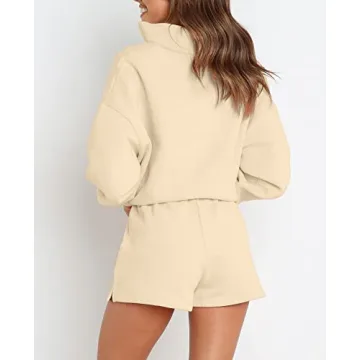 MEROKEETY Women's Cozy Fall Oversized Lounge Set