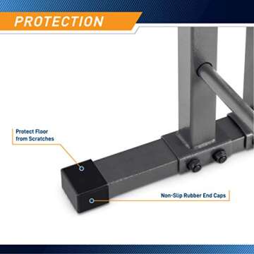 Marcy Combo Weights Storage Rack for Dumbbells, Kettlebells, and Weight Plates DBR-0117 gray 18.00 x 36.00 x 54.00 inches