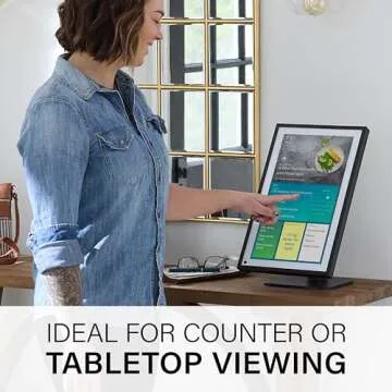 Tilt and Swivel Stand for Echo Show 15 - Stylish & Functional