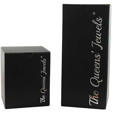 Queens' Jewels Jeweled Stemless Wine Glass - Unique Gift