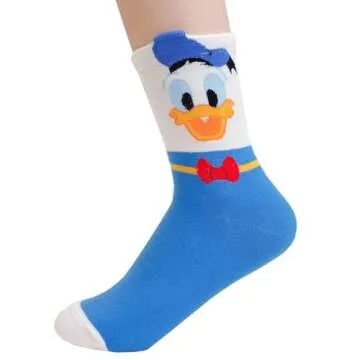 evei Animation Character Cartoon Series Collection Women's Original Socks (D01_5 pairs)