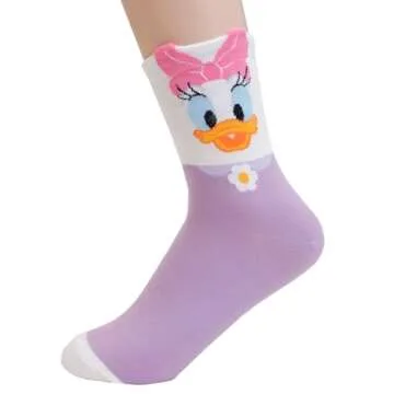 evei Animation Character Cartoon Series Collection Women's Original Socks (D01_5 pairs)