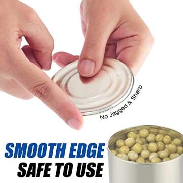 PrinChef Safe Smooth Edge Can Opener with Magnet